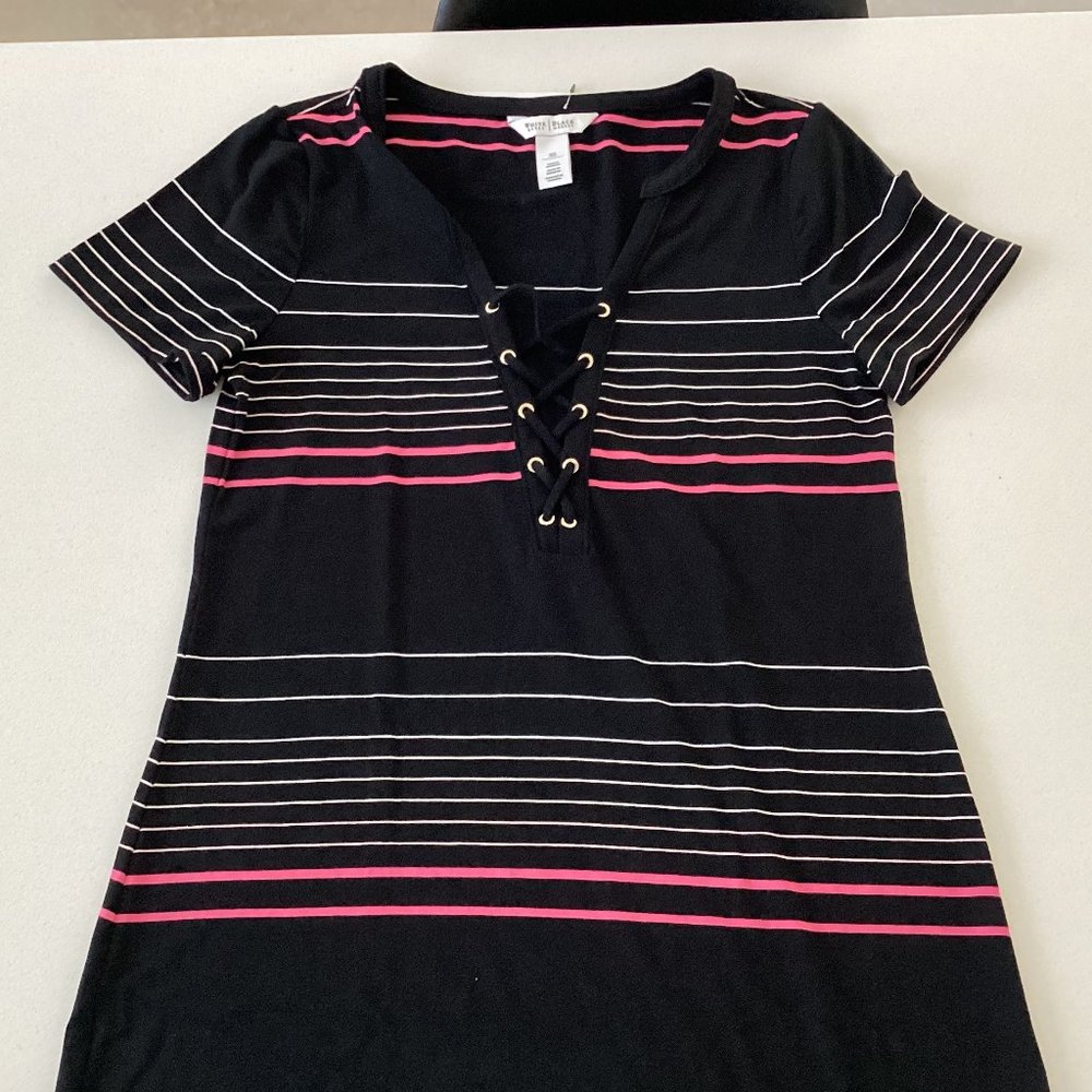 White House Black Market T-shirt dress